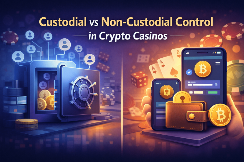 Custodial vs Non-Custodial Control in Crypto Casinos